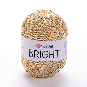 85408 Yarnart Bright  Metallic Lace  For Blouses,Shawls 90gr//1Spool/   236-1045, 80% Polyamide 20% Metallic  ,Material ,, (1 0) ()