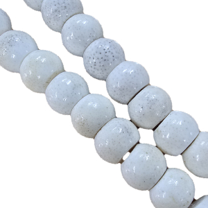 85415 Ημιπολύτιμοι λίθοι Χαολίτης στρόγγυλος Για κόσμημα 24mm/~22Τεμ. Λευκό Χρώμα, ,Συνθεση Ημιπολύτιμοι Λίθοι,Χάντρα (6 0) (0gr) ()