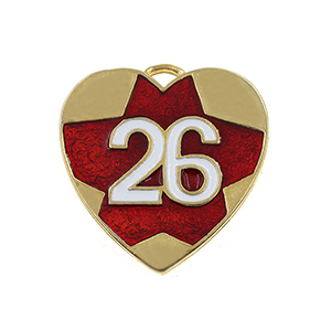 85446 Metal Lucky Charms ‘, House’ Lucky Charms 32X31mm/1Pcs/   Gold Plated, Enamel  ,Material ,,Charms (2 1) ()