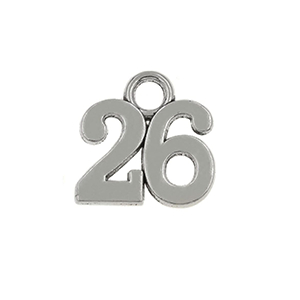 85477 Metal Lucky Charms  Lucky Charms 19X19mm/2Pcs/   Antique Color,   ,Material ,,Charms (30 0) ()