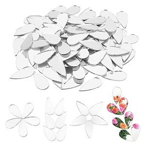 85489 ΓΥΑΛΙΝΕΣ ΨΗΦΙΔΕΣ/ΜΩΣΑΙΚΟ  ΓΙΑ ΔΙΑΚΟΣΜΗΣΗ 25X12mm/~100Τεμ.   ΚΑΘΡΕΦΤΗΣ, ΠΛΑΚΕ  ,ΣΥΝΘΕΣΗ , (10 0) (0gr) ()