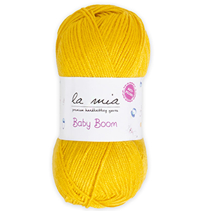 85541 La mia Baby Boom Anti pilling Acrylic Yarn  For Dolls,Huts,Blouses 100gr/240Meters/  (Alize) 502-Light Blue,   ,Material 90% Anti-pilling Acrylic 10% Bamboo,All Seasons,Crochet Needles 2-4 Tunisian Crochet Hook no 4-5 (10 0) ()
