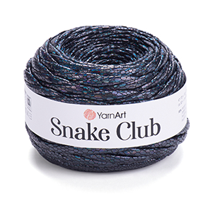 85545 Yarnart Snake Club  For Handbags 180gr/55Meters/   5106-Multicolor, 100% Polyester  ,Material ,,Crochet Needles 6.5,Needles 6 (2 0) ()