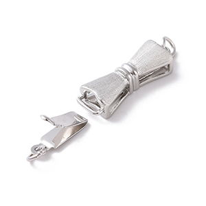 85552 BRASS BOX CLASPS  FOR JEWELLERY 20X6mm/1Pcs/   PLATINUM PLATED,   ,Material ,, (5 0) ()