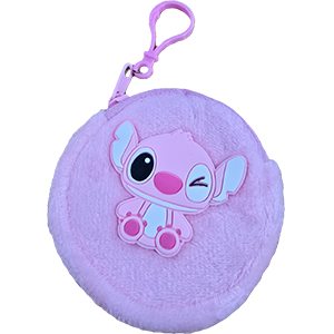 85594 Keychain Purse ‘, Stitch’ For Decoration 90mm//1Pcs/   Pink Color,   ,Material ,, (3 0) ()