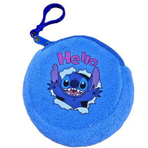 85595 Keychain Purse ‘, Stitch’ For Decoration 90mm//1Pcs/   Light Blue Color,   ,Material ,, (3 0) ()