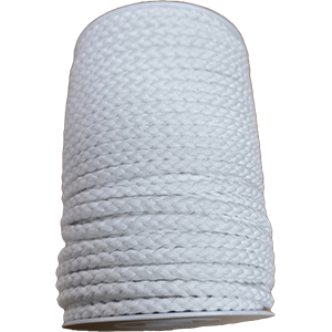 85646 Textile Laces  For Shoes/Trousers 7mm//1Meters/   White Color, Cotton  ,Material ,Kneeting Accessories, (50 0) ()