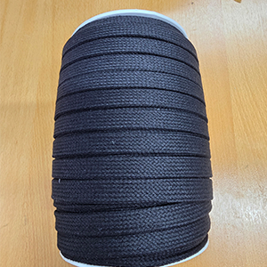 85654 Textile Laces  For Shoes/Trousers 14mm//1Meters/   Black Color,Flat Cotton  ,Material ,Kneeting Accessories, (75 75) ()