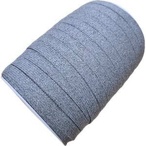 85656 Textile Laces  For Shoes/Trousers 14mm//1Meters/   Grey Color,Flat Cotton  ,Material ,Kneeting Accessories, (75 75) ()