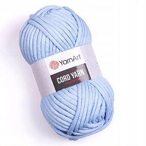 85678 YARART CORD YARN 40% COTTON 60% POLYESTER ΓΙΑ ΜΑΞΙΛΑΡΙΑ,ΧΑΛΙΑ,ΚΑΛΑΘΙΑ 250gr/~73Μέτρ. (YARNART) 760-ΓΑΛΑΖΙΟ, ,ΣΥΝΘΕΣΗ Πολυεστέρας, (8 4) (0gr) ()