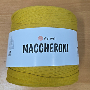 85679 YARNART MACCHERONI ΓΙΑ ΡΑΨΙΜΟ 600 gr( +- 100gr)//1Κουβάρι ΜΟΥΣΤΑΡΔΙ ΧΡΩΜΑ, ΒΑΜΒΑΚΕΡΑ ,ΣΥΝΘΕΣΗ , (4 2) (0gr) ()