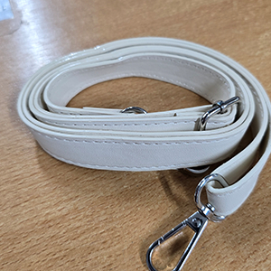 85692 PU LEATHER HANDBAG HANDLES  FOR HANDBAGS 125cm//1Pcs/   BEIGE COLOR,   ,Material PU Leather,, (1 0) ()