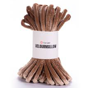 85739 YARNART VELOURMALLOW FOR HANDBAGS 550gr/30Meters/ (YARNART) 7102-BEIGE, ,Material ,, (2 0) ()