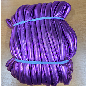 85746 MARSHMALLOW STYLE CORD  FOR HANDBAGS 550GR/26METERS/   LILAC COLOR,   ,MATERIAL ,, (3 0) ()