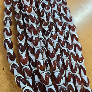 85779 ΚΥΛΙΝΔΡΙΚΟΙ ΦΥΣΙΚΟΙ ΑΧΑΤΕΣ  ΓΙΑ ΚΟΣΜΗΜΑ/ΜΠΕΓΛΕΡΙΑ/ΠΑΤΕΡΙΜΕΣ 14X10mmØ2,5mm/~24Τεμ.   ΠΟΛΥΧΡΩΜΟ,   ,ΣΥΝΘΕΣΗ ΗΜΙΠΟΛΥΤΙΜΟΙ ΛΙΘΟΙ,ΧΑΝΤΡΑ (12 8) (0gr) ()