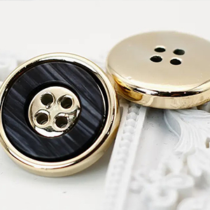 85814  ΚΟΥΜΠΙΑ RESIN  ΓΙΑ ΡΑΨΙΜΟ 18mm//1Τεμ.   ΧΡΥΣΟ ΧΡΩΜΑ, ΜΕ 4 ΤΡΥΠΕΣ  ,ΣΥΝΘΕΣΗ , (12 8) (0gr) ()