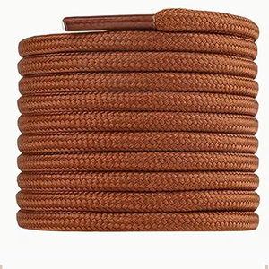 85825 SHOE/TROUSER LACES  FOR SHOES/Trousers 120cm//1Pair/   BROWN COLOR,ROUND Polyester  ,Material , (1 0) ()