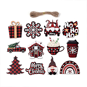 85858 Ξύλινα Χριστουγεννιάτικα Στοιχεία  ΓΙΑ ΔΙΑΚΟΣΜΗΣΗ 70mm//2Τεμ.   ΠΟΛΥΧΡΩΜΑ,   ,ΣΥΝΘΕΣΗ ,ΚΡΕΜΑΣΤΑ (19 0) (0gr) ()