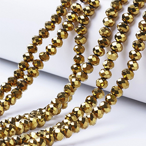 85887  ΓΥΑΛΙΝΕΣ ΧΑΝΤΡΕΣ ΡΟΔΕΛΑ ΜΕ ΕΔΡΕΣ  ΓΙΑ ΚΟΣΜΗΜΑ 4X3mm/~105Τεμ.   ΧΡΥΣΟ ΧΡΩΜΑ,ELECTROPLATED ΜΕ ΕΔΡΕΣ  ,ΣΥΝΘΕΣΗ ΓΥΑΛΙ,ΧΑΝΤΡΑ (14 10) (0gr) ()