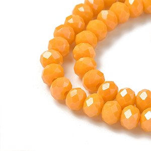 85902  ΓΥΑΛΙΝΕΣ ΧΑΝΤΡΕΣ ΡΟΔΕΛΑ ΜΕ ΕΔΡΕΣ  ΓΙΑ ΚΟΣΜΗΜΑ 6X4mm/~85Τεμ.   ΠΟΡΤΟΚΑΛΙ ΧΡΩΜΑ,ELECTROPLATED ΜΕ ΕΔΡΕΣ  ,ΣΥΝΘΕΣΗ ΓΥΑΛΙ,ΧΑΝΤΡΑ (3 4) (0gr) ()