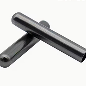 85945 SHOELACE ENDINGS FOR SHOES 20X4mm/4Pcs//Ø3.5mm BLACK NICKEL COLOR, ,Material , (5 0) ()