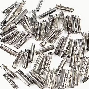 85953 SHOELACE ENDINGS FOR SHOES 20X4mm/10Pcs/ PLATINUM COLOR, ,Material ,, (20 0) ()