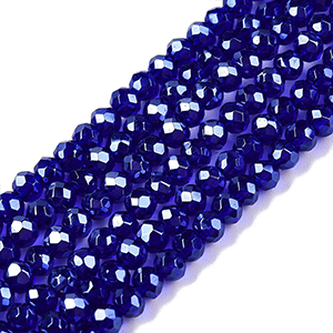 85987 ΓΥΑΛΙΝΕΣ ΧΑΝΤΡΕΣ ΡΟΔΕΛΑ ΜΕ ΕΔΡΕΣ ΓΙΑ ΚΟΣΜΗΜΑ 3X2mm/~135Τεμ. ΜΠΛΕ ΧΡΩΜΑ,ELECTROPLATED ΜΕ ΕΔΡΕΣ ,ΣΥΝΘΕΣΗ ΓΥΑΛΙ,ΧΑΝΤΡΑ (20 0) (0gr) ()