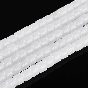 86098 ΚΥΛΙΝΔΡΙΚΕΣ ΓΥΑΛΙΝΕΣ ΧΑΝΤΡΕΣ ΓΙΑ ΚΟΣΜΗΜΑ 4X4mm/~102Τεμ. ΛΕΥΚΟ ΧΡΩΜΑ, ,ΣΥΝΘΕΣΗ ΓΥΑΛΙ,ΧΑΝΤΡΑ (35 13) (0gr) ()