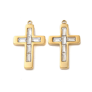 86131 ΑΤΣΑΛΙΝΑ ΣΤΑΥΡΟΥΔΑΚΙΑ ΜΕ ΖΙΡΓΚΟΝ ΓΙΑ ΚΟΣΜΗΜΑ 25X15mm/1Τεμ. (14K) ΑΤΣΑΛΙΝΟ ΧΡΩΜΑ, ,ΣΥΝΘΕΣΗ ,ΚΡΕΜΑΣΤΑ (6 4) (0gr) ()