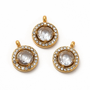 86145 ΣΤΡΟΓΓΥΛΑ ΑΤΣΑΛΙΝΑ ΜΕΝΤΑΓΙΟΝ ΜΕ ΖΙΡΓΚΟΝ ΓΙΑ ΚΟΣΜΗΜΑ 13X10mm/1Τεμ. (VP) ΕΠΙΧΡΥΣΟ ΧΡΩΜΑ, ,ΣΥΝΘΕΣΗ ,ΚΡΕΜΑΣΤΑ (5 4) (0gr) ()