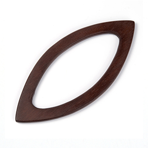 86169 WOODEN HANDLES  FOR HANDBAGS 200mm//1Pair/   BROWN COLOR,   ,Material ,, (6 4) ()