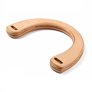 86171 WOODEN HANDLES  FOR HANDBAGS 185X125mm/1Pair/   Natural COLOR,   ,Material ,, (2 2) ()