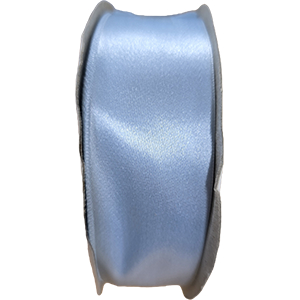 86192 SATIN RIBON FOR DECORATION 38mm/50Meters/ LIGHT BLUE COLOR, DOUBLE FACE ,Material ,, (18 6) ()