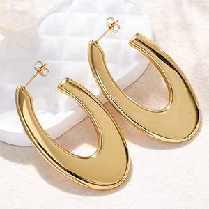 86317  ΑΤΣΑΛΙΝΑ ΣΚΟΥΛΑΡΙΚΙΑ ΒΙΔΕΣ ΚΑΡΦΑΚΙΑ  ΓΙΑ ΚΟΣΜΗΜΑ 48X27mm/1ΖΕΥΓ.   ΕΠΙΧΡΥΣΟ ΧΡΩΜΑ,   ,ΣΥΝΘΕΣΗ ΑΝΟΞΕΙΔΩΤΟ ΑΤΣΑΛΙ 304, (5 0) (0gr) ()