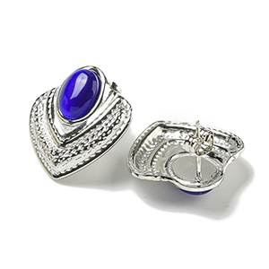 86353 ΑΤΣΑΛΙΝΑ ΣΚΟΥΛΑΡΙΚΙΑ ΒΙΔΑ ΓΙΑ ΚΟΣΜΗΜΑ 22mm//1Ζευγ. (IP) ΑΤΣΑΛΙΝΟ ΧΡΩΜΑ, ΜΕ ΗΜΙΠΟΛΥΤΙΜΟΥΣ ΛΙΘΟΥΣ ,ΣΥΝΘΕΣΗ Ανοξείδωτο Ατσάλι 304, (2 0) (0gr) ()