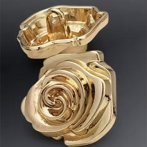 86367 ALLOY SHANK BUTTONS FOR SEWING 18mm//1Pcs/ GOLD PLATED, WITH LOOP ,Material ,, (6 0) ()