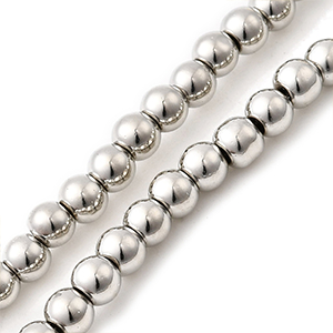 86382 ΓΥΑΛΙΝΕΣ ΧΑΝΤΡΕΣ ΣΤΡΟΓΓΥΛΕΣ  ΓΙΑ ΚΟΣΜΗΜΑ 4.5mm/Ø1mm/~108Τεμ.   ΜΕΤΑΛΛΙΚΟ ΧΡΩΜΑ,ELECTROPLATED   ,ΣΥΝΘΕΣΗ ΓΥΑΛΙ,ΧΑΝΤΡΑ (6 4) (0gr) ()