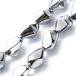 86409 ΓΥΑΛΙΝΕΣ ΧΑΝΤΡΕΣ  ΓΙΑ ΚΟΣΜΗΜΑ 22X13mm/Ø1.4mm/~30Τεμ.   ΜΕΤΑΛΛΙΚΟ ΧΡΩΜΑ,ELECTROPLATED   ,ΣΥΝΘΕΣΗ ΓΥΑΛΙ,ΧΑΝΤΡΑ (6 3) (0gr) ()