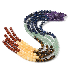 86569 NATURAL AGATE ROUND BEADS  FOR JEWELLERY 8mm/46Pcs//Ø1.2mm   MULTICOLOR,   ,Material SEMI PRECIOUS STONES,, (5 0) ()