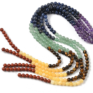 86570 NATURAL AGATE ROUND BEADS  FOR JEWELLERY 6mm/62Pcs//Ø1.2mm   MULTICOLOR,   ,Material SEMI PRECIOUS STONES,, (5 0) ()