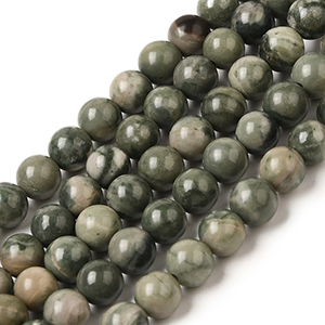 86598 NATURAL JASPER ROUND BEADS  FOR JEWELLERY 6mm/60Pcs/   MULTICOLOR,   ,Material SEMI PRECIOUS STONES,, (5 0) ()