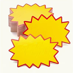 86683 CARTON PRICE TAGS PRICE TAGS 7X5cm/100Pcs/ WHITE COLOR, ,Material ,, (6 0) ()