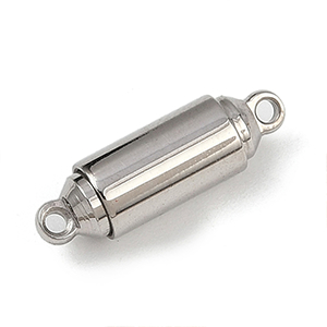 86685 STAINLESS STEEL MAGNETIC CLASPS  FOR JEWELLERY 16X5mm/1Pcs/   Steel COLOR,   ,Material Ανοξείδωτο Ατσάλι 304, (10 0) ()