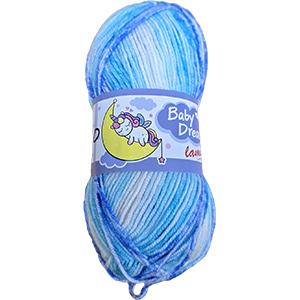 86740 LAMA BABY DREAM 100% PREIUM ANTI-PILLING ACRYLIC  FOR Baby Clothes/Blankets 100gr/250Meters/   22-MULTICOLOR,   ,Material ,,CROCHET NEEDLES No 3-5 TUNISIAN CROCHET HOOK no 5-6 (20 0) ()