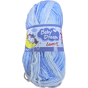 86742 LAMA BABY DREAM 100% PREIUM ANTI-PILLING ACRYLIC  FOR Baby Clothes/Blankets 100gr/250Meters/   12-MULTICOLOR,   ,Material ,,CROCHET NEEDLES No 3-5 TUNISIAN CROCHET HOOK no 5-6 (20 0) ()