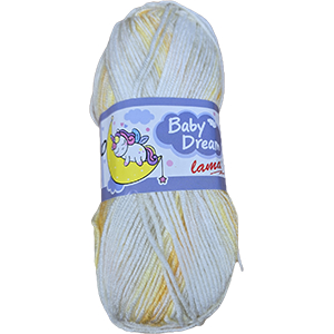 86744 LAMA BABY DREAM 100% PREIUM ANTI-PILLING ACRYLIC  FOR Baby Clothes/Blankets 100gr/250Meters/   11-MULTICOLOR,   ,Material ,,CROCHET NEEDLES No 3-5 TUNISIAN CROCHET HOOK no 5-6 (20 0) ()