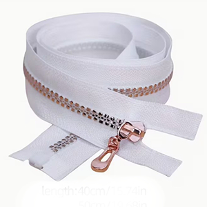 86753 COIL OPEN END ZIPPERS FOR SEWING 70cm//1Pcs/ WHITE COLOR, ,Material , (4 0) ()
