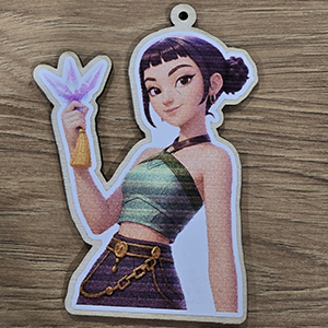 86823 ΞΥΛΙΝΑ ΓΟΥΡΙΑ ΜΕ ΑΥΤΟΚΟΛΛΗΤΟ ‘, KPOP DEMON’ ΓΙΑ ΔΙΑΚΟΣΜΗΣΗ 95mm//1Τεμ.   ΠΟΛΥΧΡΩΜΟ,   ,ΣΥΝΘΕΣΗ , (2 0) (0gr) ()