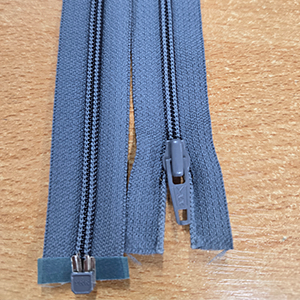 86863 COIL OPEN END ZIPPERS  FOR SEWING 25cm//1Pcs/   GREY COLOR,   ,Material ,, (20 0) ()
