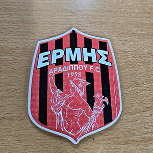 86909 WOODEN SILHOUETTES WITH STICKER ‘, FOOTBALL TEAMS, ERMHS’ FOR DECORATION 85mm//1Pcs/   MULTICOLOR,   ,Material ,Easter, (1 0) ()